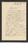 Nachlass Franz Steindachner, Brief von Emil Stöhr an Franz Steindachner (11.02.1877), Inv.Nr. 518.04, Seite 1